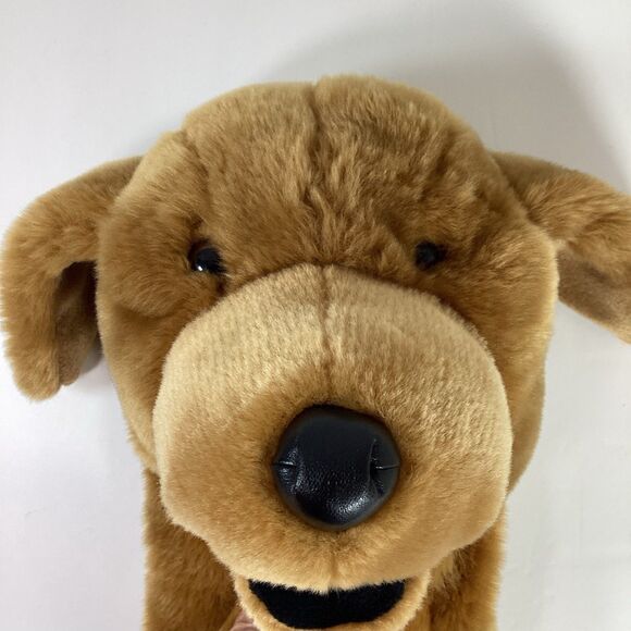 Daphne Plush Golden Retriever Dog Puppet - Picture 2 of 11